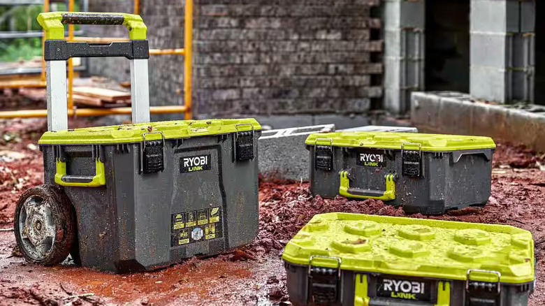 Ryobi modular rolling tool boxes