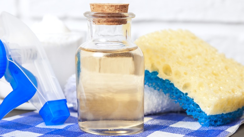 DIY lemon oil cleaning spray