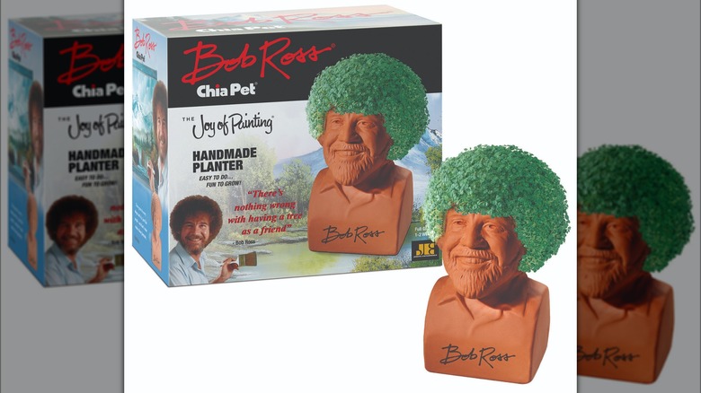 Bob Ross Chia Pet