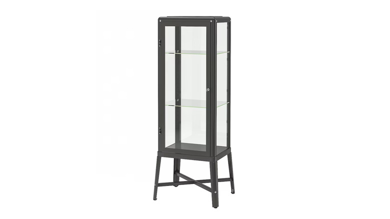 fabrikor glass cabinet from ikea
