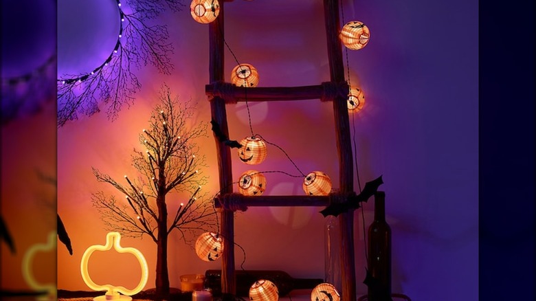 IKEA halloween pumpkin lights