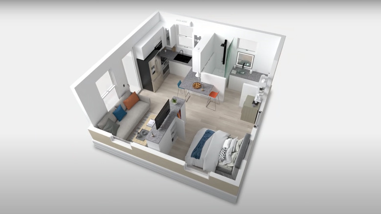 Casita floor plan