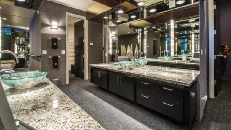 Post Malone's master bathroom 