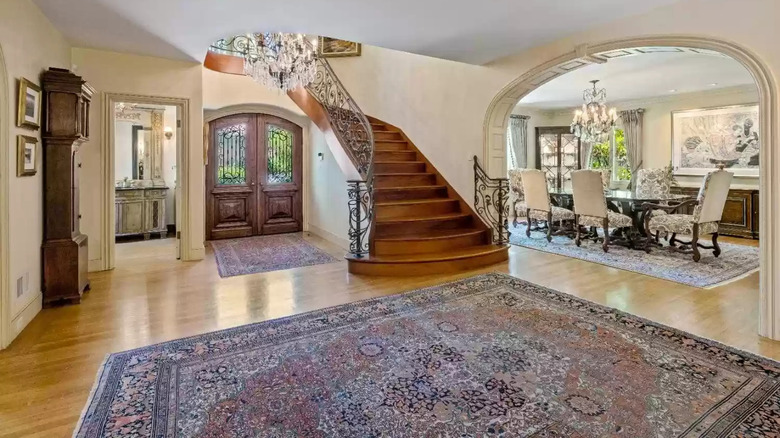 Grand entryway and large staircase