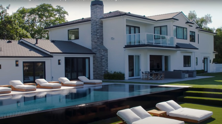 Scott Disick's LA infinity pool