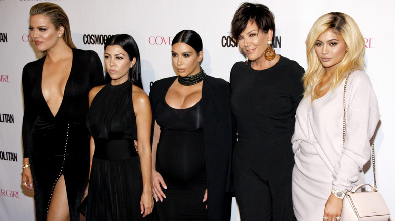 Kardashian Jenner sisters and mom