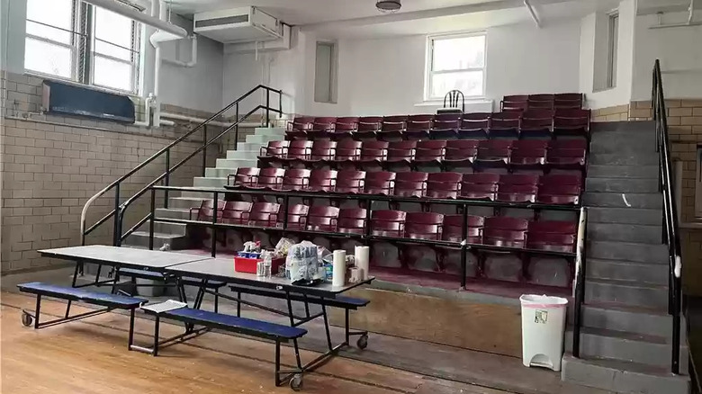 Old abandoned auditorium 