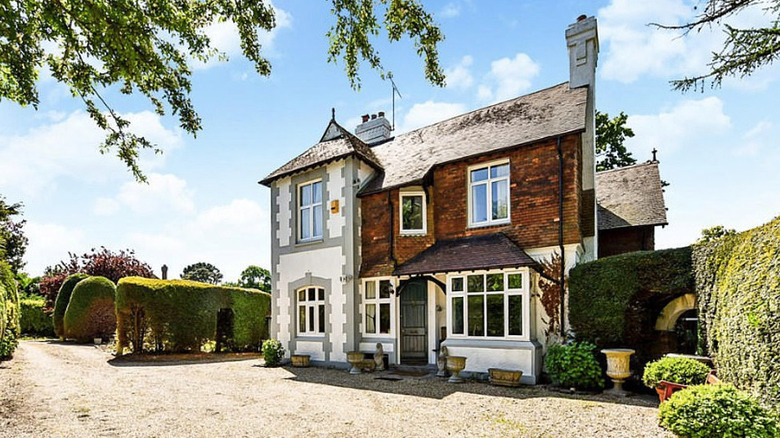 Twiggy's Sussex tudor style home