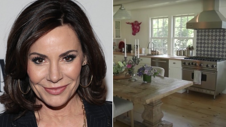 Luann de Lesseps and house