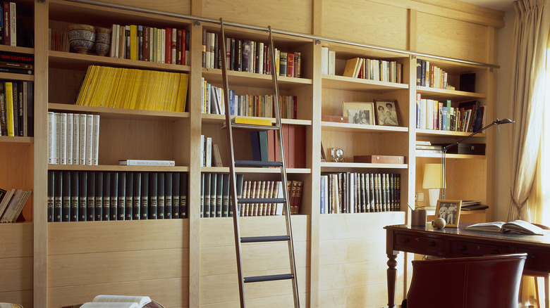 rolling library ladder