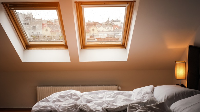 Bedroom skylights