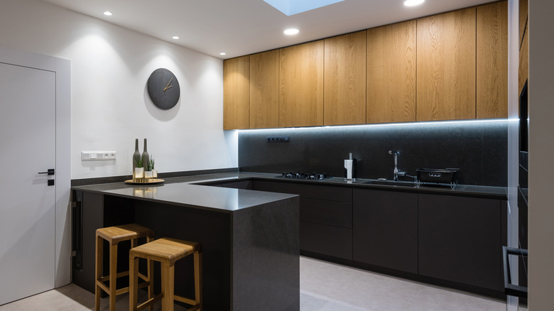 Modern apartment kitchen