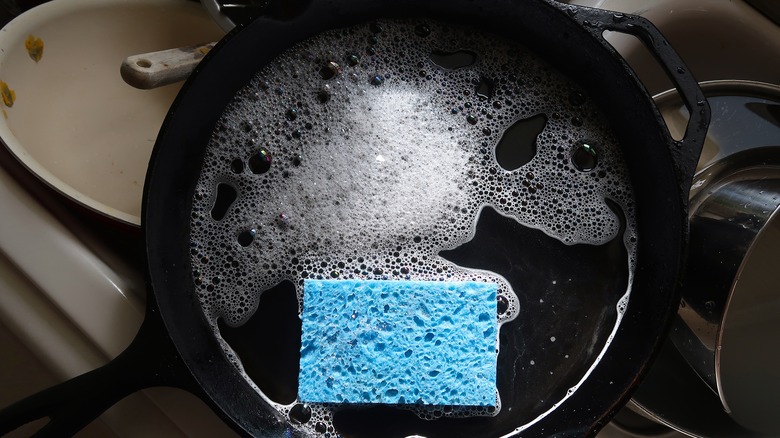 This Cast Iron Scrubber Can Handle Any Gunk on Your Cookware