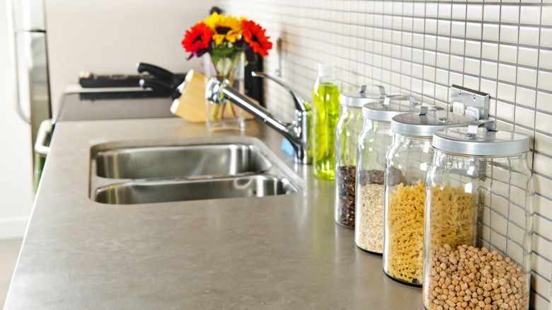 soapstone countertop in kitchen