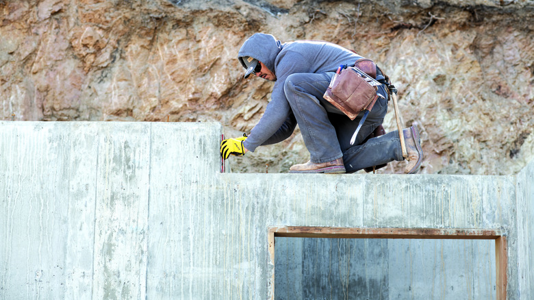 Person constructing home