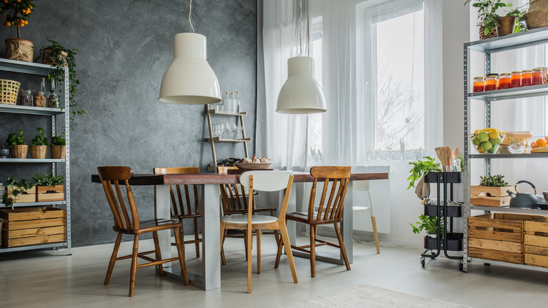 kitchen accent wall