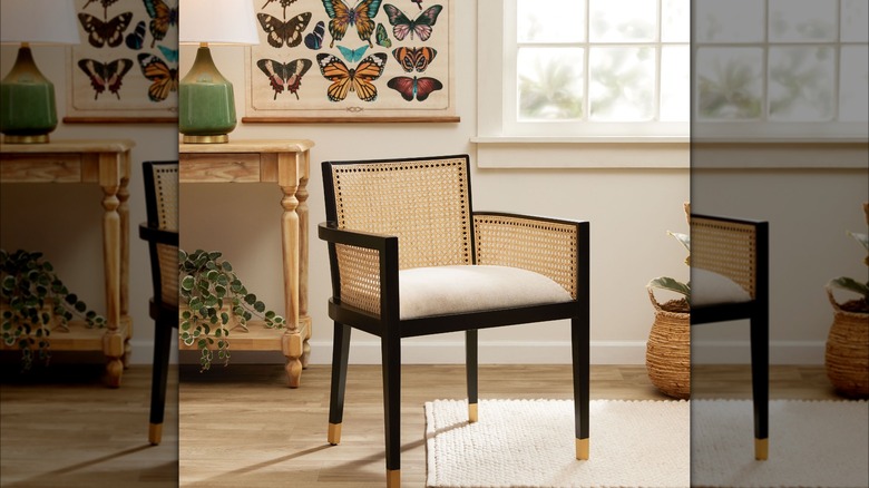 black and kane dining chair
