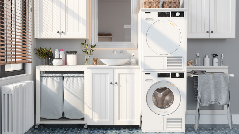 Remodeled laundry room