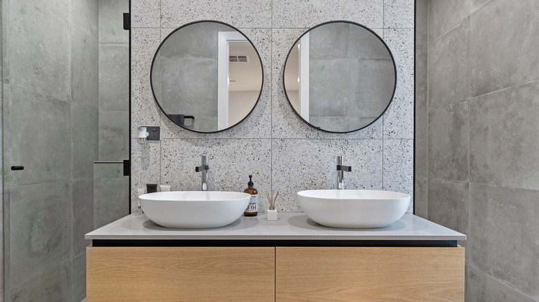 small bathroom vanity mirrors