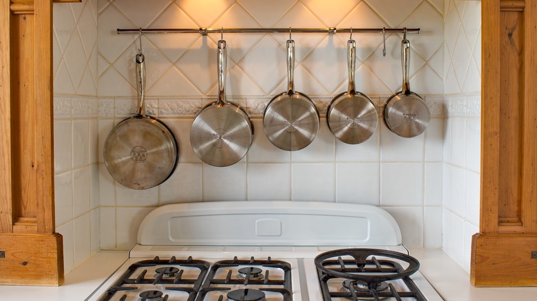 above range pot rack