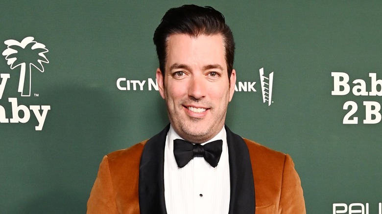 Jonathan Scott in a tuxedo