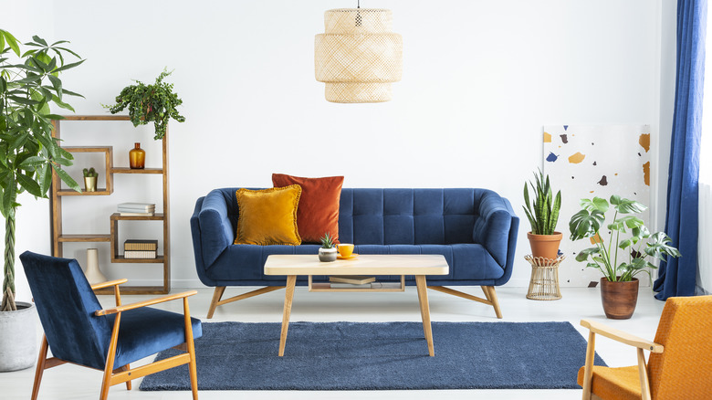 Colorful living room