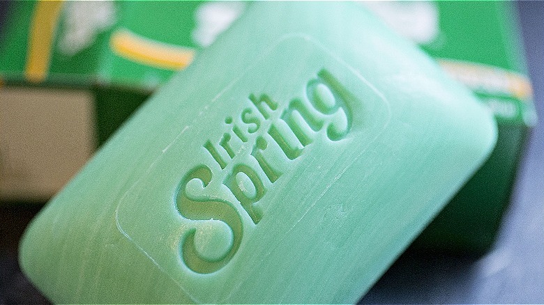 Bar of Irish Spring soap