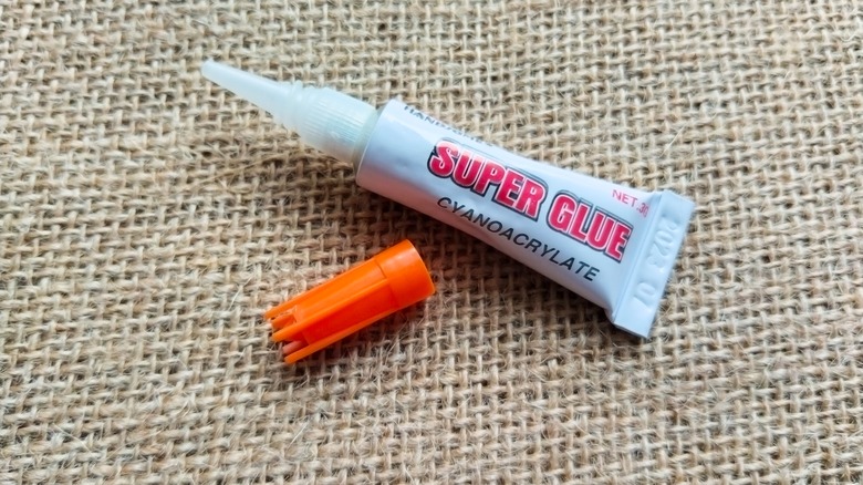 Tube of super glue