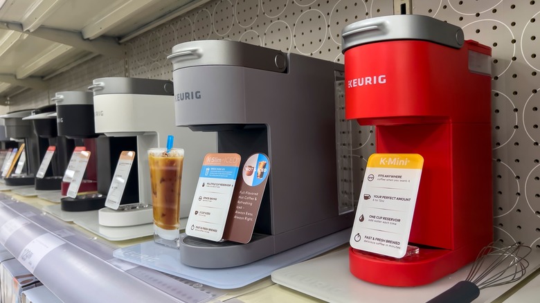 Keurig machines in store