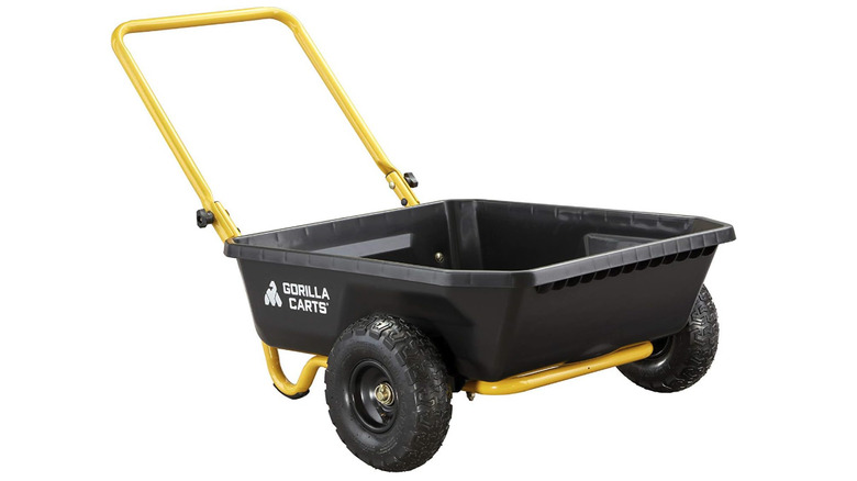 Gorilla Carts folding dump cart