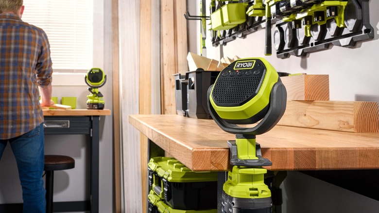 Ryobi Clamp Speaker