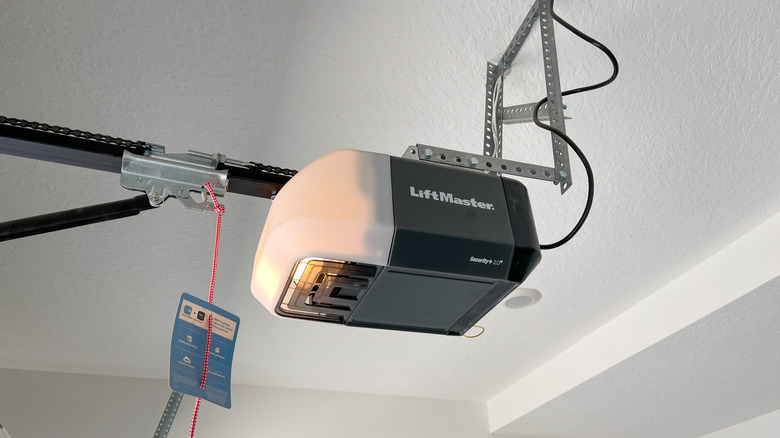 Recently installed LIftmaster overhead garage door opener