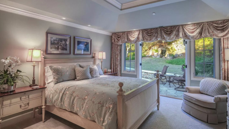 Peaceful main-floor bedroom