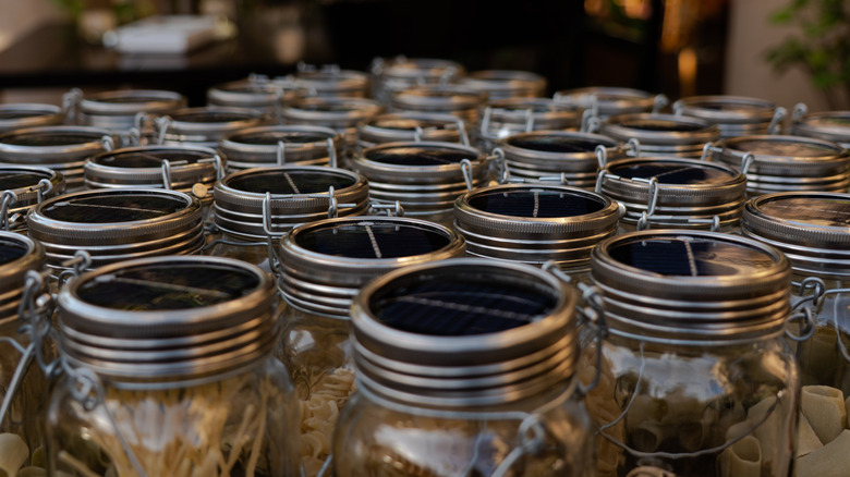 Mason jar tops