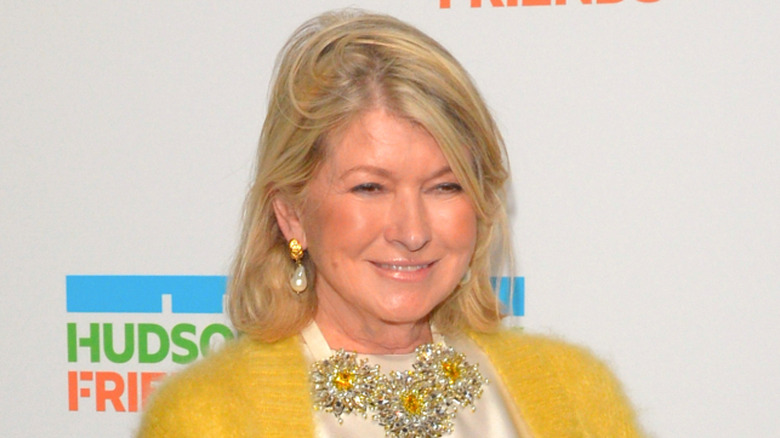 A head shot of Martha Stewart smiling at a charity event