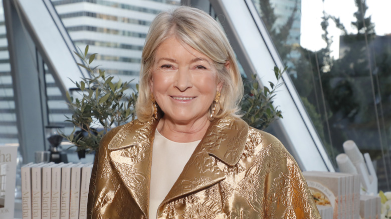 Smiling Martha Stewart