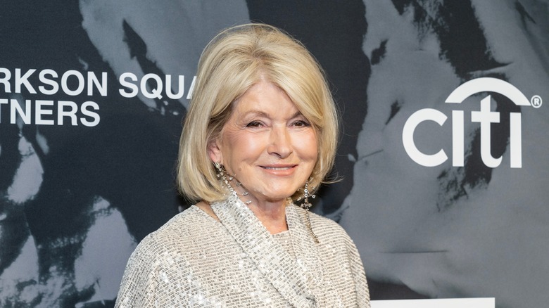 Martha Stewart smiling