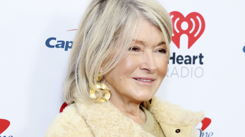 Martha Stewart smiling on the red carpet