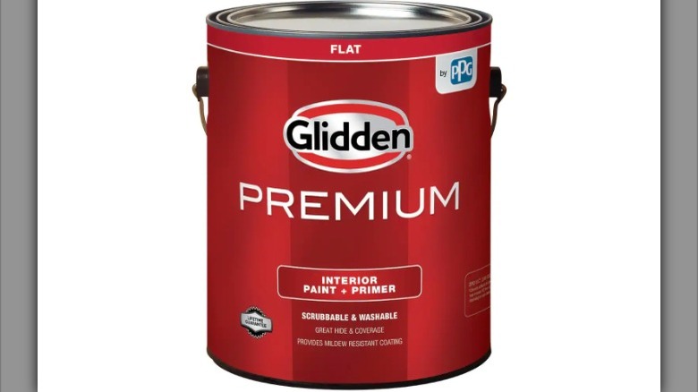 Glidden Premium paint can