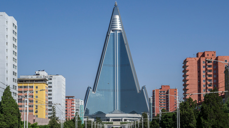 Ryugyong Hotel, Pyongyang, North Korea