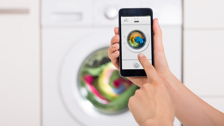 Smart phone and washer