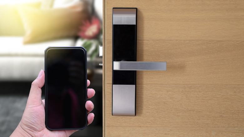 Digital door lock and phone