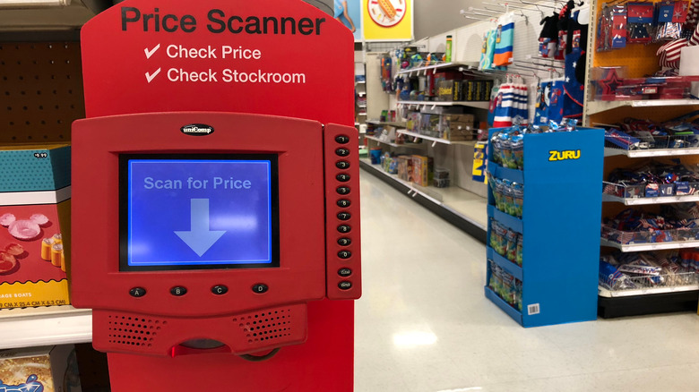 Target UPC barcode scanner