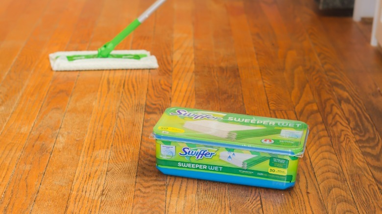 Swiffer and Swiffer pads 