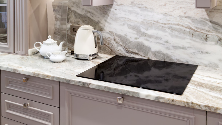 Marble countertops