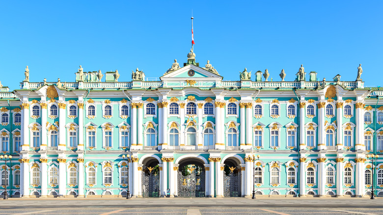 Exterior of The Hermitage Museum