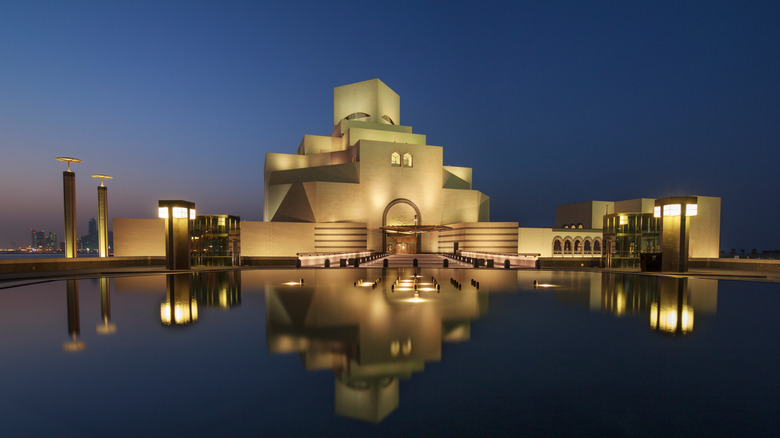 Museum of Islamic Art at sunset