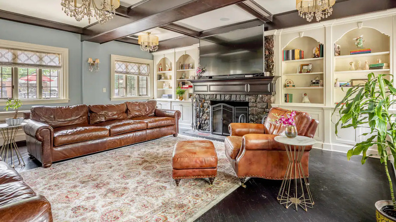 Italian-inspired living room