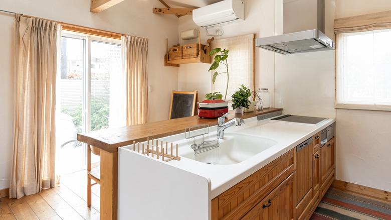wooden kitchen cabinets neutral home