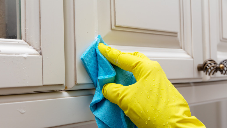  cleaning kitchen cabinets